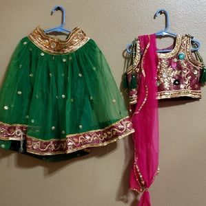Indian pakistani dress for kids(girls)